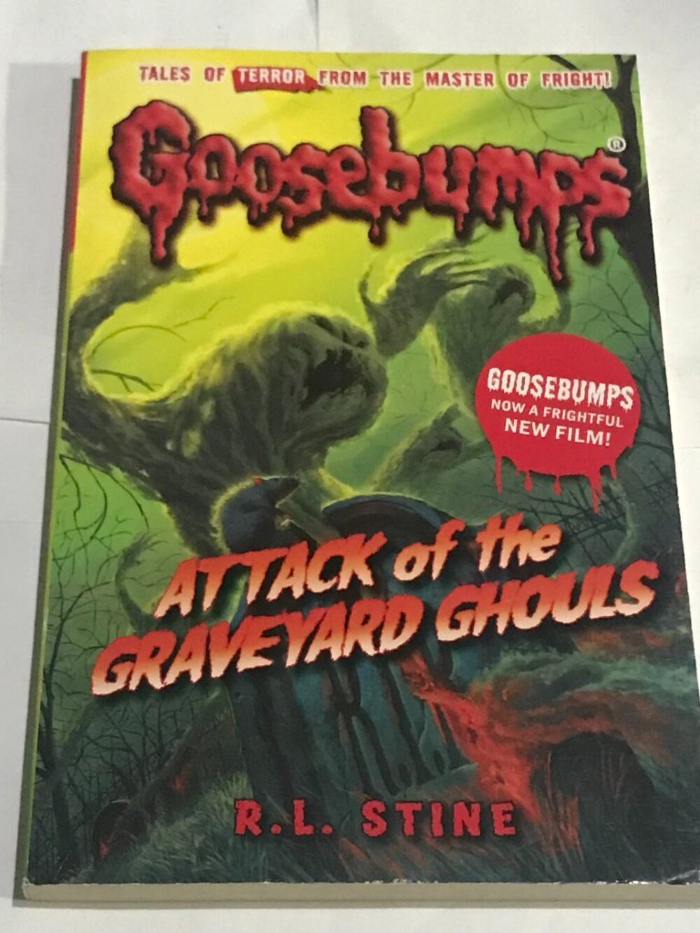 Goosebumps Attack of the Graveyard Ghouls R L Stine Book Scholastic